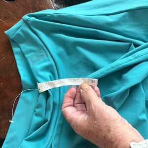 Fabletics Teal Skater Skirt